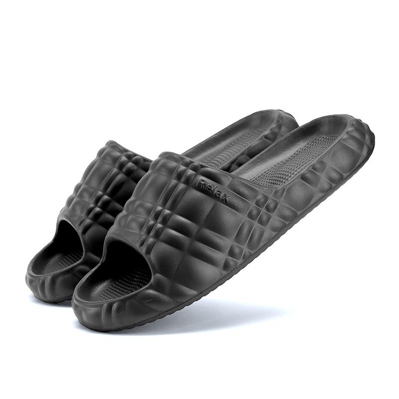 Chaoshiji Trendy Casual Matched Pair Of Men's Women's Soft Sole Home Wear Slippers_vogvips.com