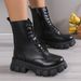 Fashionable Women's Winter Boots 2025 Keep Warm In Style Large Size Casual Womens Boots Embroidery Pointed Toe Heel Women Shoes_vogvips.com