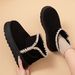 Snow Winter Cold-Proof Warm Women's High-Top Non-Slip Cotton Shoes Thick Sole Thickened Long Boots_vogvips.com