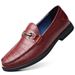 Casual Shoes, Men's Soft Leather, Doudou Shoes Soft-soled Lazy Shoes Casual Shoes_vogvips.com
