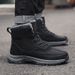 New Men Winter Super Warm Snow Boots For Waterproof Leather Sneakers Men's Boots Outdoor Male Hiking Boots Work Shoes Size 39-48_vogvips.com