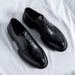 Euro Step 2025 Spring New Brogue Korean Version British Style Trendy Wedding Casual Business Formal Leather Shoes For Men 1376-M_vogvips.com