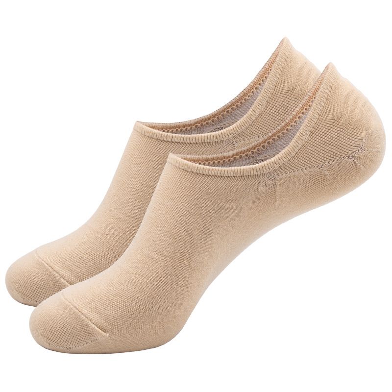 Shoe Accessories Men's Boat Socks Spring And Summer Short Socks Shallow Mouth Non Slip Heel Invisible_vogvips.com