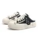 x Q Vonton Women's 2025 Summer Breathable Versatile White Lazy Half Slip Shoes Without The Shoebox 4b180_vogvips.com