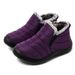 Cross-Border In-Stock Women's Foreign Trade Large Size 36-47 Warm Soft Sole Waterproof Shoes Snow Cotton Men's_vogvips.com