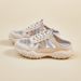 Half-trust Dad Shoes Female Student Thick-soled Heightening Shoes Casual Hollow Breathable_vogvips.com