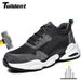 Puncture-Proof Sneakers Men Steel Toe Work Indestructible Safety Boots Male Shoes_vogvips.com