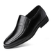 Men's Genuine Leather Slip-On Dress Shoes Comfort Loafers For Spring Autumn_vogvips.com