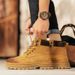 Putian Martin Autumn New Height-Increasing Work Men's British Style High-End Yellow Boots Winter Edition_vogvips.com