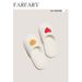 Niche Design Smiling Face Soft Sole Anti Slip Sandal Cushion Breathable With High Quality Indoor Home Furnishing Women's_vogvips.com
