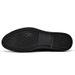 Euro Step New Men's Fashion Brogue Pattern Patchwork Suede Genuine Leather Shoes Comfortable Soft Sole Casual Loafers_vogvips.com