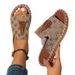 Women's Shoes Large Size Tassel Flat Bottomed One Strap Slippers Summer Outing Beach Women's Shoes_vogvips.com