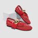 Mesh Ballet Flats For Women Summer With Embellished Patent Leather Trim Comfortable Breathable Fashionable Casual Shoes_vogvips.com