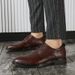 Men's Shoes Dress Leather Shoes Large Size Men's Thickened Derby Shoes Wedding Lang Shoes_vogvips.com