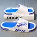 New Type One Word Summer Outerwear, Home Furnishings, Bathroom Wear Resistant, Clip On Slippers For Men's Beach Shoes_vogvips.com
