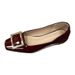 Chuyu Jifang Buckle Patent Leather Commuting Height-Increasing Women's 2026 Spring New Versatile Classic Shallow Shoes_vogvips.com