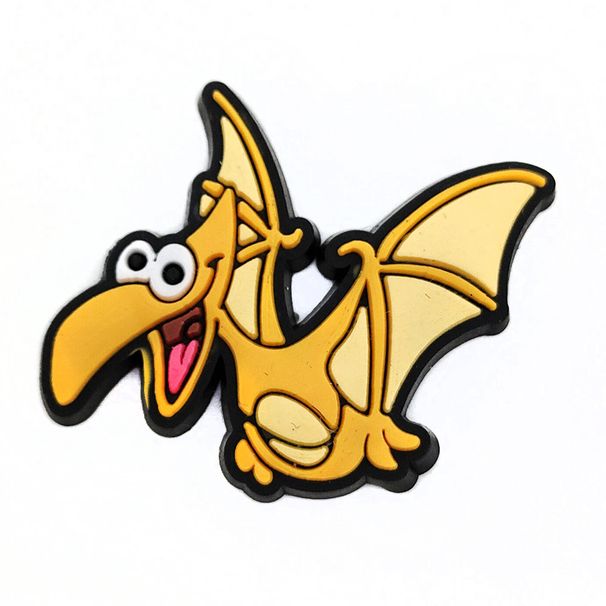 Cute Dinosaur Series Shoes Flower Shoe Buckle PVC Soft Glue Personality DIY Garden Shoe Accessories Accessories_vogvips.com