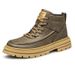 Men's Invisible Inner Heightening Shoes High-top Sports And Leisure Heightening Shoes Platform Tooling Shoes Martin Boots_vogvips.com