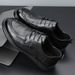 Toe Men's Layer Cowhide Spring New Style Business Casual High-end Genuine Leather Men's Thick Soled Single Shoes_vogvips.com