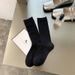 2025 Spring And Autumn New Women's Socks Mid Tube Stacked Socks Women's Japanese Ankora Red Socks Pull Ons All Match Socks Wholesale_vogvips.com