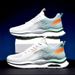 Euro Step Spring New 2025 Sports Breathable Deodorant Running Mesh Men's Casual Shoes Korean Style Trend_vogvips.com