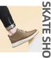 Men's Tooling Shoes Lace-up Leather Retro Handmade Heightening Breathable Sot Leather Sot Sole High-top Casual Board Shoes_vogvips.com