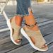 Dress Low Heel Wedges Shoes For With Arch Support Comfortable Women Flip Sandals Woman Luxury_vogvips.com