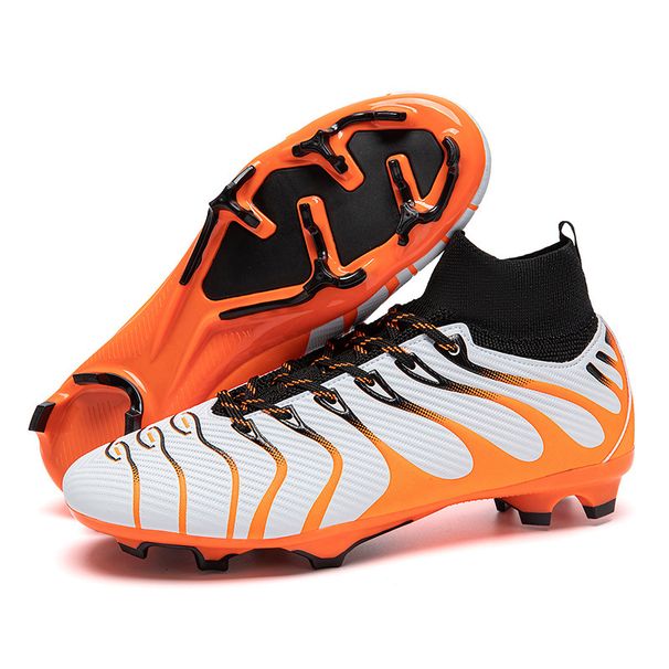 Thorn 15 Match Lawn Training FG Nail Football Men's High Top Youth Student Sports Shoes_vogvips.com