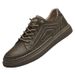 Men's Shoes Casual Leather Shoes Men's One-pedal Driving Shoes Tooling Breathable Sports And Leisure Board Shoes_vogvips.com