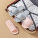 Foldable Travel Women, Portable Non-Slip Swimming Men, Disposable Hotel Slippers Business Trips, Suitable For Bathing_vogvips.com