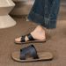 Cross-border Hot Item 2025 New Model Cross-strap Summer Outdoor Wear, Flat-soled, Non-slip, Fashionable Women's Sandals_vogvips.com