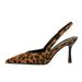 French Leopard Print High Heels Stiletto Pointed Hollow Single Shallow Mouth Comfortable Women S Shoes_vogvips.com