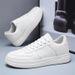 Spring New Breathable Little White Men's Fashion Versatile Thick Sole Sports Casual Board Trendy Shoes_vogvips.com