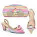 Stylish women's high-heeled pointed hollow sandals with a clutch set_vogvips.com