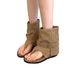 Women's Height-Increasing Clip-Toe Herringbone Sandal Boots, 2026 New Summer Model, High-End Roman Sandals To Pair With_vogvips.com