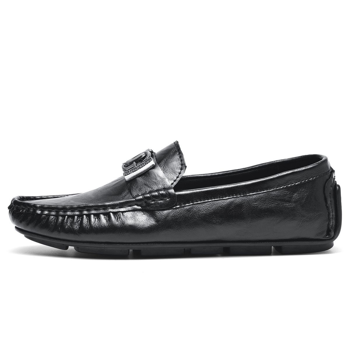 Live Broadcast Bean Shoes, Lazy Shoes, Driving Shoes, British Casual Men's Leather Shoes, Genuine Cowhide Men's Shoes_vogvips.com