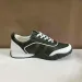 OKIMOZ Retro Color Block Leather Sneakers Black Olive Casual Athletic Shoes Myxczx66_vogvips.com