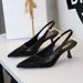 High Heel Sandals Women High Heels Women S Elegant Pointed Toe High Heel Sandals Sexy Stiletto Pump With Open Back Ankle Strap For Party Evening And_vogvips.com