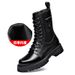 European Warm Series High Tube Martin Lightweight Thick Sole Side Zipper Creative Trendy Casual Versatile Leather Hidden Heel Men's Boots_vogvips.com