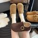 2025 Thick-Soled Fleece-Lined Warm Full-Coverage Shoes For Women New Fashion Versatile Lightweight Korean_vogvips.com