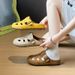 Half-white Shoes Women's Mesh Breathable Student Board Shoes Casual Shoes Increase Orgasm_vogvips.com