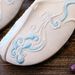 Slip Made Of Linen Fabric With Three-dimensional Relief Embroidery, Summer Women's Cloth Shoes For Wearing Cool_vogvips.com