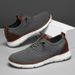 Euro Step Spring And Summer New Men's Sports Casual Fashion Lightweight Breathable Slip-On Dad Large Single Shoes Size 48_vogvips.com