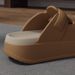5.0Cm Stepping On Shit Eva Thick-bottomed Cool Slippers Women's Summer Indoor Home Heightening Outer Wear Casual High-end Office_vogvips.com
