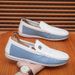 SHLIANG New Four Seasons Men's Casual Loafers Big Size Non Slip Soft British Style Fashion Slip On Shoes Flat Driving Shoes For Male X0070_vogvips.com