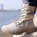 High-top Desert Trekking Anti-slip Combat Training Boots Breathable Hiking Shoes Tactical Boots_vogvips.com