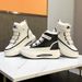 Women' Snow Boot 2024 Winter New Warm Cotton With Fleece Lining Thickened High-top Velcro Thick Sole Caual White_vogvips.com