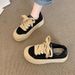 Women's Platform Thick-soled White Sneakers, 2026 Spring/summer New Popular Korean Style Casual Sports Fashion Versatile_vogvips.com