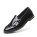 Movechain Men's Cusual Leather Shoes Wedding Party Shoes Fashion Men Slip-on Buckle Shoe Mens Loafers Moccasins Driving Flats_vogvips.com