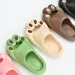 Cloud Slipper Woman Cat Bear Paw Claw Rubber Home Sandals Men Flip Flops Beach Non Slip Cartoon House Shoes Female Male_vogvips.com